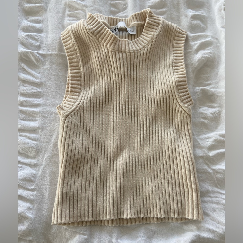 Nude Zara Sweater vest
